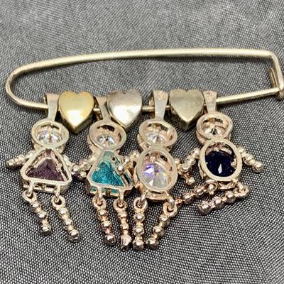 Lot 305: Sterling Silver Birthstone Charms & Spacers 12.61gtw