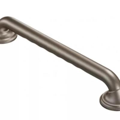 Moen Old World Bronze 12" x 1-1/4" Safety Grab Bar w/ Curled Grip R8712D3GOWB