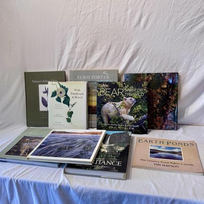 “Nature’s Chaos” by Eliot Porter, “Nature’s Beloved Son” by Bonnie J. Gisel, and Other Nature Books (LR-DZ)