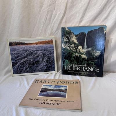 “Nature’s Chaos” by Eliot Porter, “Nature’s Beloved Son” by Bonnie J. Gisel, and Other Nature Books (LR-DZ)