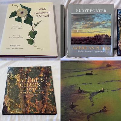 “Nature’s Chaos” by Eliot Porter, “Nature’s Beloved Son” by Bonnie J. Gisel, and Other Nature Books (LR-DZ)