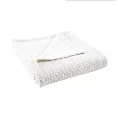 Modern Threads Waffle Knit 100% Cotton King Size Thermal Blanket