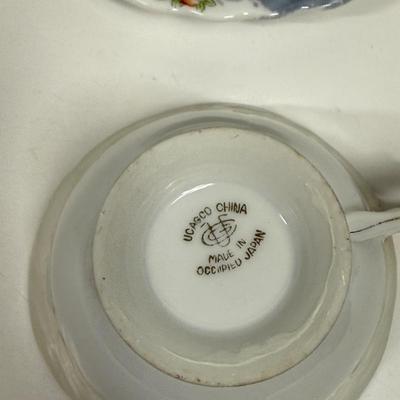 Vintage UCAGCO Demitasse Cup & Saucer - Occupied Japan