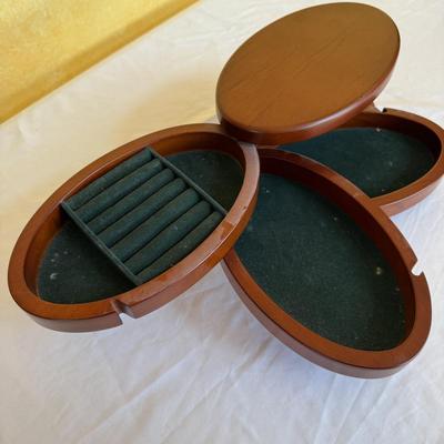 Two Wooden Jewelry Boxes (P-BM)