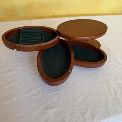 Two Wooden Jewelry Boxes (P-BM)