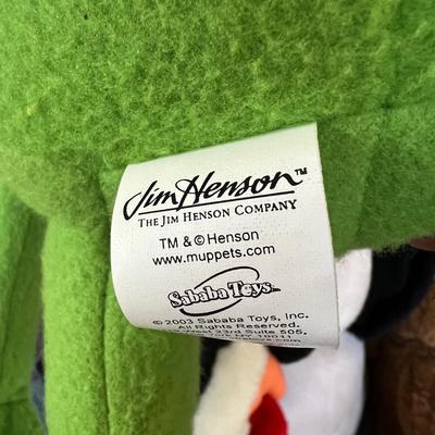 Vintage Stuffed Animal Lot - Snoopy, Kermit, Dakin