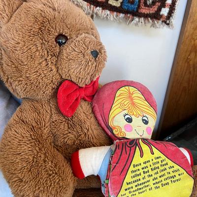 Vintage Stuffed Animal Lot - Snoopy, Kermit, Dakin