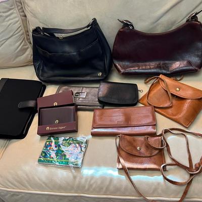 Purse Wallet Lot - Coach, Ettienne Aigner, Pierre Balmain, Jones NY