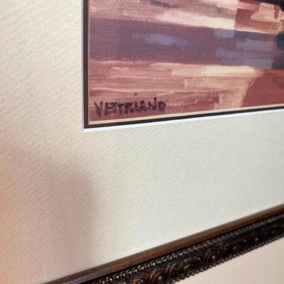 Professionally Framed The Singing Butler Print - Vettriano 28"x34"