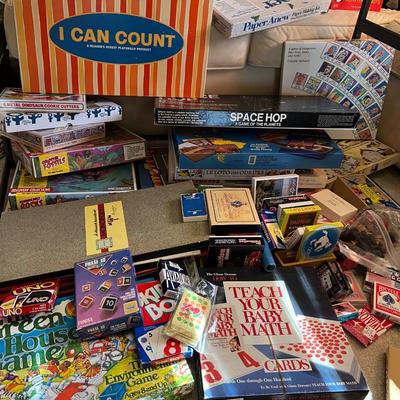 BIG Lot Games - Board, Card, Vintage, Puzzles