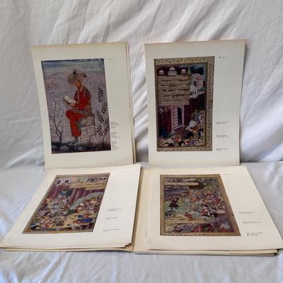 Persian Accent Rug, Urdu Manuscript, and More (LR-DZ)