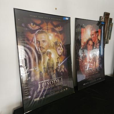 Star Wars Episode 1 Episode II Posters
