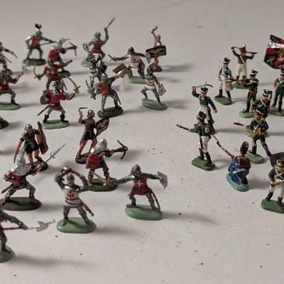 Vintage Russian Tin/Pewter Soldiers Choice D