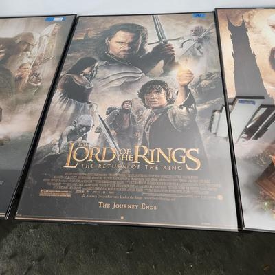 3 Lord of the Rings Movie Posters