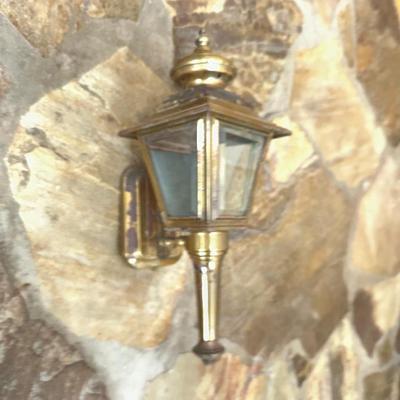 Vintage French Quarter Porch Light Fixture