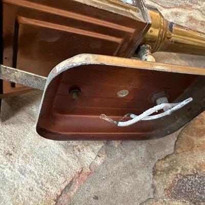 Vintage French Quarter Porch Light Fixture