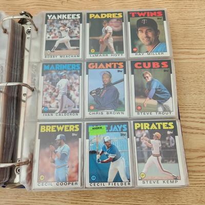 1986 Topps Complete Set
