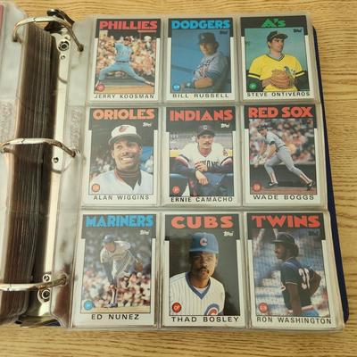 1986 Topps Complete Set