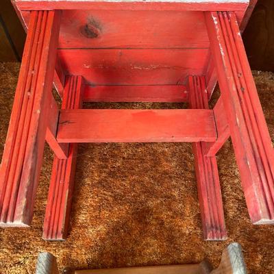 Small foot stools