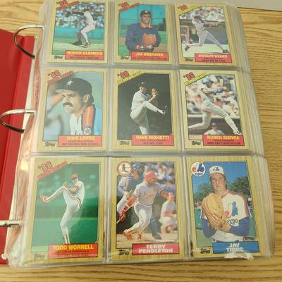 1987 Topps Baseball cards Complete Set