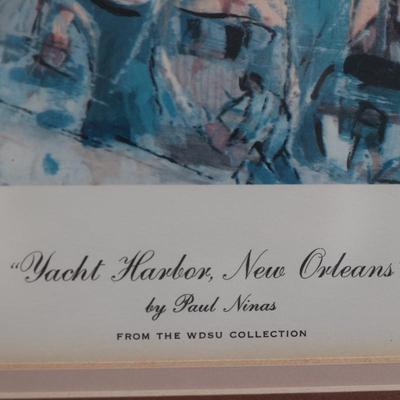"Yacht Harbor, New Orleans" by Paul Ninas - WDSU Collection