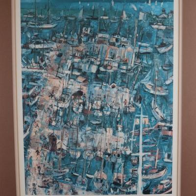 "Yacht Harbor, New Orleans" by Paul Ninas - WDSU Collection