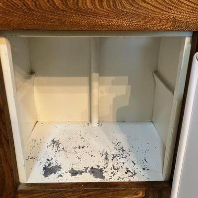 Vintage Oak Ice Box