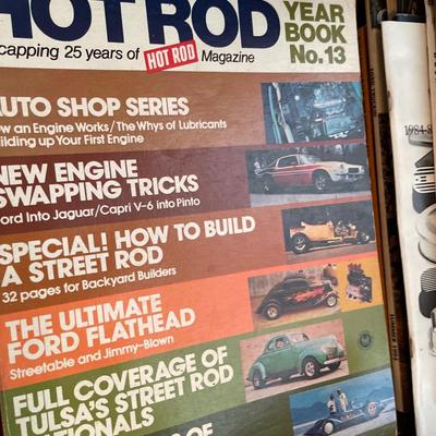 Box of manuals and how to