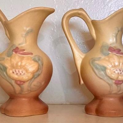 Two Vintage Hull Vases