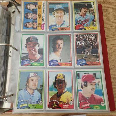 1981 Topps Complete set Baseball Cards 726 cards