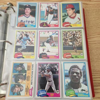 1981 Topps Complete set Baseball Cards 726 cards