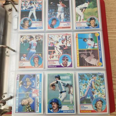 1983 Complete Set Topps Baseball Cards