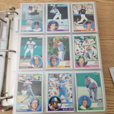1983 Complete Set Topps Baseball Cards