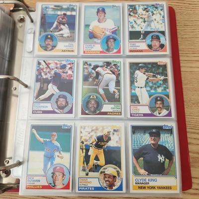 1983 Complete Set Topps Baseball Cards