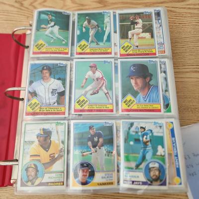 1983 Complete Set Topps Baseball Cards