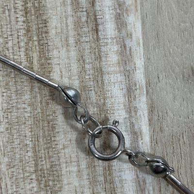 Sterling Silver and Turquoise Necklace