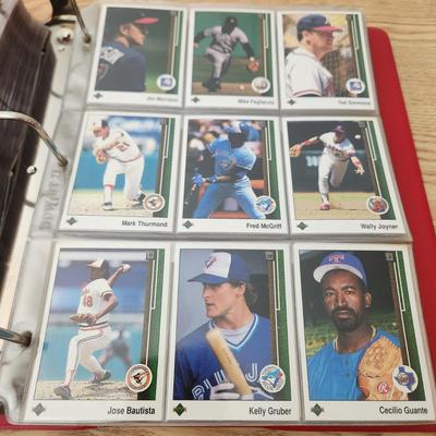 1989 Upper Deck Complete set Baseball Cards