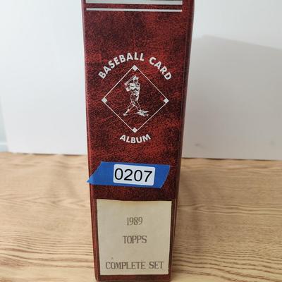 1989 Topps Complete Set Baseball Cards