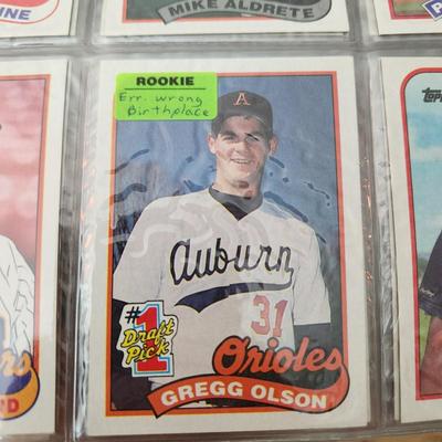 1989 Topps Complete Set Baseball Cards