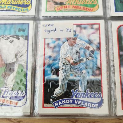 1989 Topps Complete Set Baseball Cards