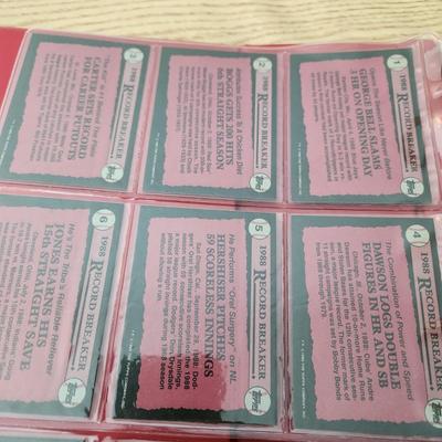 1989 Topps Complete Set Baseball Cards