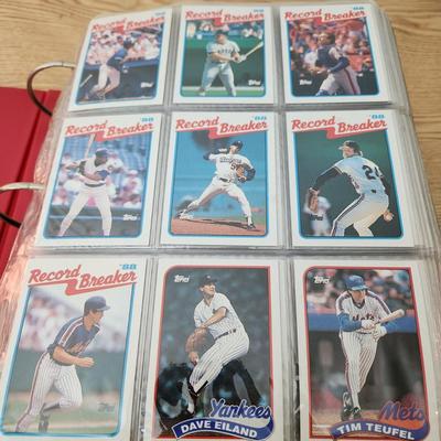 1989 Topps Complete Set Baseball Cards