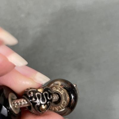 Chamilia Sterling Silver Bracelet and Bead Charms