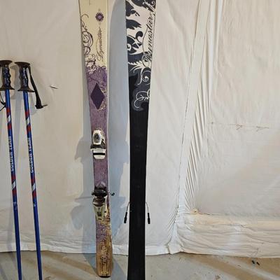 Dymastar Skis with boots and poles Exclusive legend DA7KF02