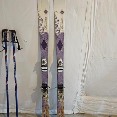 Dymastar Skis with boots and poles Exclusive legend DA7KF02