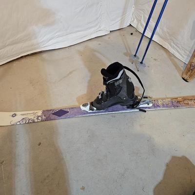 Dymastar Skis with boots and poles Exclusive legend DA7KF02