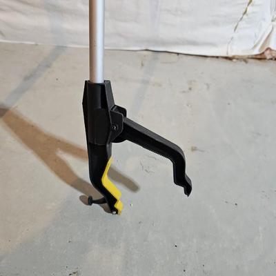 Adjustable aluminum cane and a Gripper stick tool