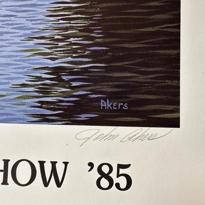 Signed and Numbered Posters (2) & World Exposition Poster