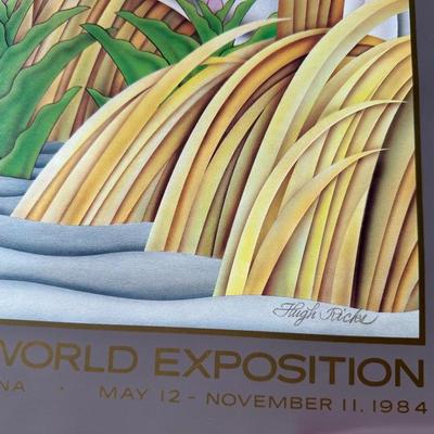 Signed and Numbered Posters (2) & World Exposition Poster