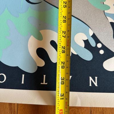 Signed and Numbered Posters (2) & World Exposition Poster